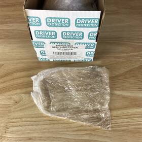 Driver Protection Gsc16 Disposable Gear Shift Clear Plastic Covers - 200 Pieces