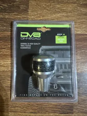 D-jp-180011-bl Dv8 Offroad 4wd Shift Knob For 07-18 Jeep Wrangler Jk
