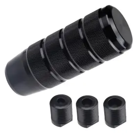 Ecocstm-csk-01 Ecocstm Car Shifter Knob Aluminum Gear Shift Style Knobs Black