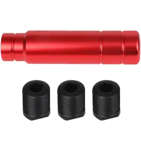 A0166372a01 Ewaymotor Aluminum Red Racing Car Gear Shift Knob Shifter Lever Head Universal 13cm