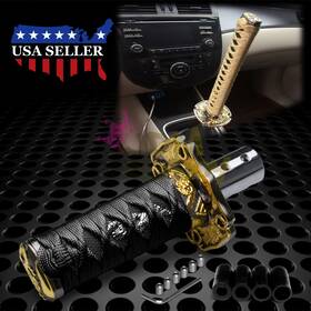 Ezautowrap Pc-sk95 Samurai Sword Shift Knob Shifter Alloy Katana Metal Adapter Universal Jdm Racing