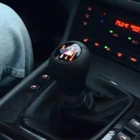 2511789603 Factory/oem Illuminated Zhp 5 Speed Bmw Leather Shift Knob M3 E30 E36 Us Stock