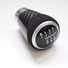 Dz04q142 Factory/oem Carbon Performance Alcantara 6-speed Weighted Shift Knob For Bmw E46 E60 E90 New