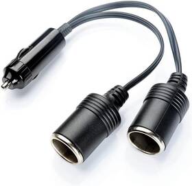 Fantia Eb0165 1 To 2 Dc Ports Dual Car Cigarette Lighter Splitter Charger Power Socket