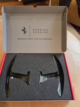 Ferrari 286088605 Genuine Carbon Fiber Shift Paddles California T