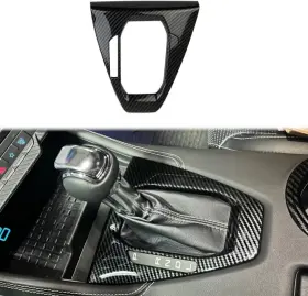 Tesin20240422ab595 Fewshaw Center Console Gear Shift Panel Cover Trim Accessories For 2024 Ford Mustang