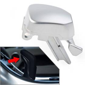 Flashbuyeasyusa 550726172166 Gear Shift Lever Change Button Silver Fit Land Rover Range Sport 2014-20