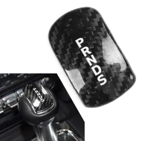 Flashbuyeasyusa 550744807798 Gear Shift Knob Cover Head Trim Fit Fitd Mustang 2015 2016 2017-2023 Black