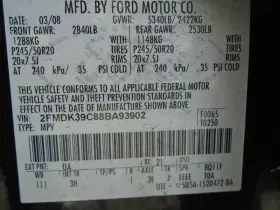242.fd1408 Ford Shifter Assembly Only Edge 2008 Transmission Shift 1688068
