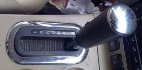 Ford 242.fd8b08 2008 Sport Trac Transmission Shift In Black With Chrome Trim Knob Handle