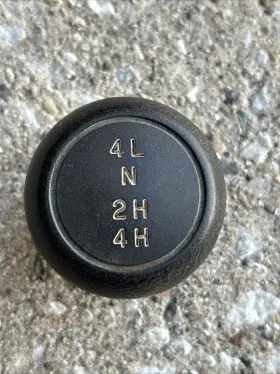 Ford 4 4x4 1973 1979 F150 Bronco Original Oem Transfer Case Shifter Knob Nob 4wd