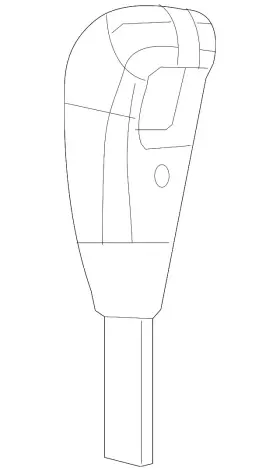 5m6z-7213-ab Ford Genuine Automatic Transmission Shift Lever Knob