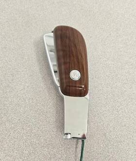 Ford 7213-bd 2009-2014 F-150 Expedition Navigator Automatic Leather Chrome Shifter Knob