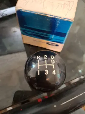 B7qh-7213-b Ford Nos 1950s 60s Shift Knob 4 Speed Overdrive Oem B7t-7213-a Fomoco