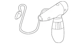 Dg1z-15350-b Ford Genuine Handle
