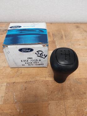 Ford E1fz7213a Nos Oem 1979-1982 4 Cyl Mustang Gt Rubber Speed Shift Knob E1fz-7213-a
