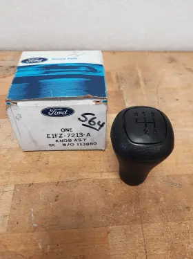 E1fz-7213-a Ford E1fz7213a Nos Oem 1979-1982 4 Cyl Mustang Gt Rubber Speed Shift Knob