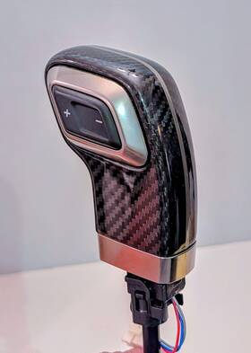 Ford Kl3z-7213-hb Raptor Carbon Fiber Shifter Handle Assembly /w No Tow Button