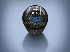 H1ez7213a Ford Performance New Oem 2016 2017 2018 19 Focus Carbon Fiber Gear Shift Knob Blue Rs Logo