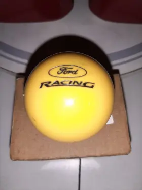 X002t87rbr Ford Racing Manual Yellow Gear Shift Knob