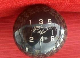 Ford Xr3z-7213-cc Motorsport Carbon Fiber Shift Knob For 5 Speed Transmission