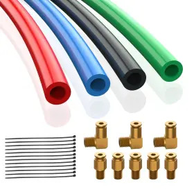 A00n1811 Foruly For-a00n1812&a00n1811 For 13 15 18 Eaton Fuller Transmissions Air Line Kit 4 New 12 Inch 5/32