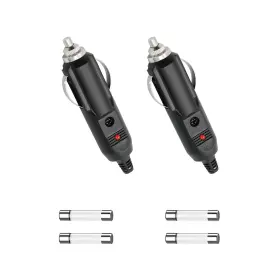 Gasedin-3048cl Gasedin 2 Pcs Cigarette Lighter Male Plug 12v Copper 2pcs