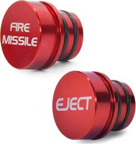 Geewatom Dyq-1 Fire Missile Eject Billet Aluminum Cigarette Lighter Plug
