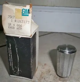 Gr.4.006 General Motors 1263173 Gm Nos 1978-80 Buick Regal Gear Shift Lever Knob #1263173