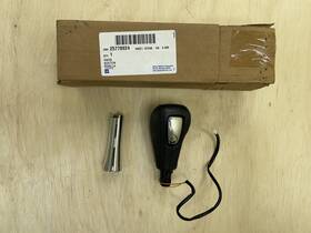 General Motors 25778924 Genuine Gm Oem Gmc Acadia Transmission Shift Black Leather Chrome Trim