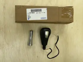 25778924 General Motors Genuine Gm Oem Gmc Acadia Transmission Shift Black Leather Chrome Trim