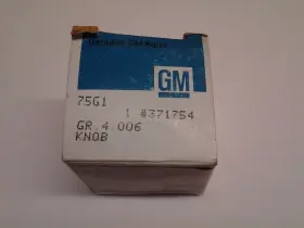 371754 General Motors 65-82 Corvette Automatic Shifter Knob Nos Gm 1 #371754
