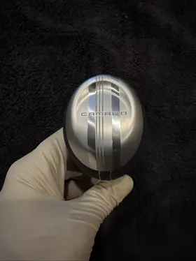 84501967 General Motors 2016-2021 Camaro Automatic Shift Knob Carbon Fiber With Gray Stitching Oe
