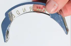3799149 General Motors / Chevrolet 1963 Impala/belair/biscayne Shift Indicator Chrome Bezel