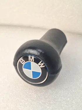 25111203074 Genuine Bmw E10 E12 E21 E23 E24 E32 Shift Knob Leather Logo Oem