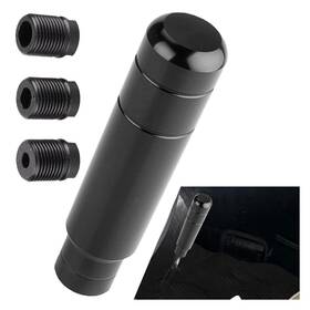 Glsowee Glsowee-kmgs-287 5.1ftft Aluminum Weighted Shift Knob - Manual Long 5.12 1.22 Inch Black