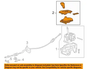 22805887 Gm Oem Buick 12-16 Verano Transmission Gear-shift Knob Shifter Handle