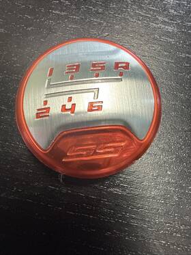 Gm Pa6-gf30 2016-2023 Camaro Ss Genuine Oem Shift Knob Emblem