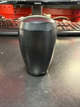 Grimmspeed Grm380000 Classic Delrin Shift Knob M12x1.25 For Subaru Manual Black