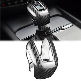 Hkseller-au 730000340973 Black Carbon Fiber Gear Shift Knob Cover Trim For Volvo Xc60 Xc90 S60 S90 V60/90