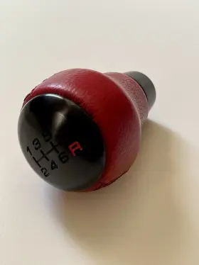 08u92-tea-010 Honda Acura Genuine Civic Si Fk8 S2000 Typer Red Leather Shift Knob 08u92tea010