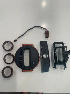 12-scv Honda Element H7 Oem Auto Shifter Surround A/c Control Surrounds