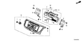 Honda 39104-t2a-a01 Knob Select New