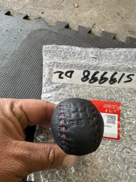 54102-s30-n20 Honda Integra Type-r Dc2 5-speed Red Stitching Leather Shift Knob Oem Genuine