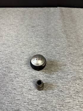 Honda 54102-tr7-a01zb Oem Aluminum Leather 6 Speed Lever Shift Knob Civic Si 2012-2015 36ad