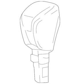 Honda 54130-tva-a82za Genuine Shift Knob