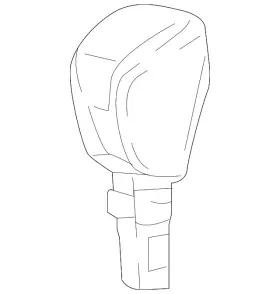 54130-tva-a82za Honda Genuine Shift Knob
