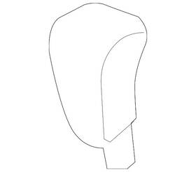 Honda 54131-sda-a71 Genuine Shift Knob