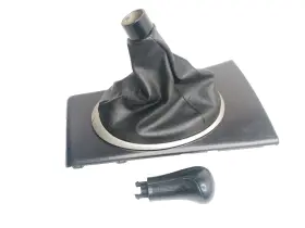 77295-s5a-l11zb Honda 2003-2005 Civic 1.7 Manual Transmission Shifter Boot Shift Knob And Bezel 77295-s5a-l11zb Honda 2003-2005 Civic 1.7 Manual Transmission Shifter Boot Shift Knob And Bezel