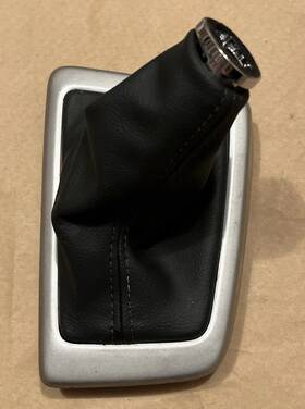 Honda 77299-tr6-c51za Civic Ex Shift Boot And Garnish Fb6 9th Gen 12-15 Oem Gray Stitch Mt
